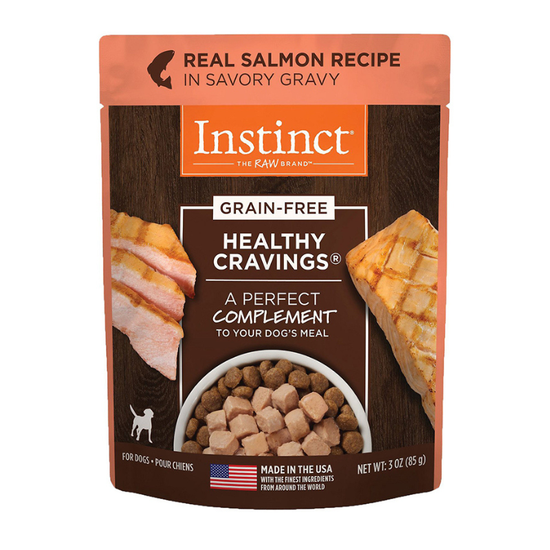 Alimento para Perro Instinct Healthy Carvings Salmon Pouches Dog