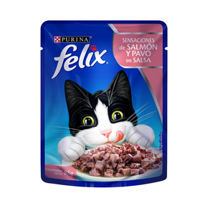Alimento para Gato Félix Pouch Salmón Salsa