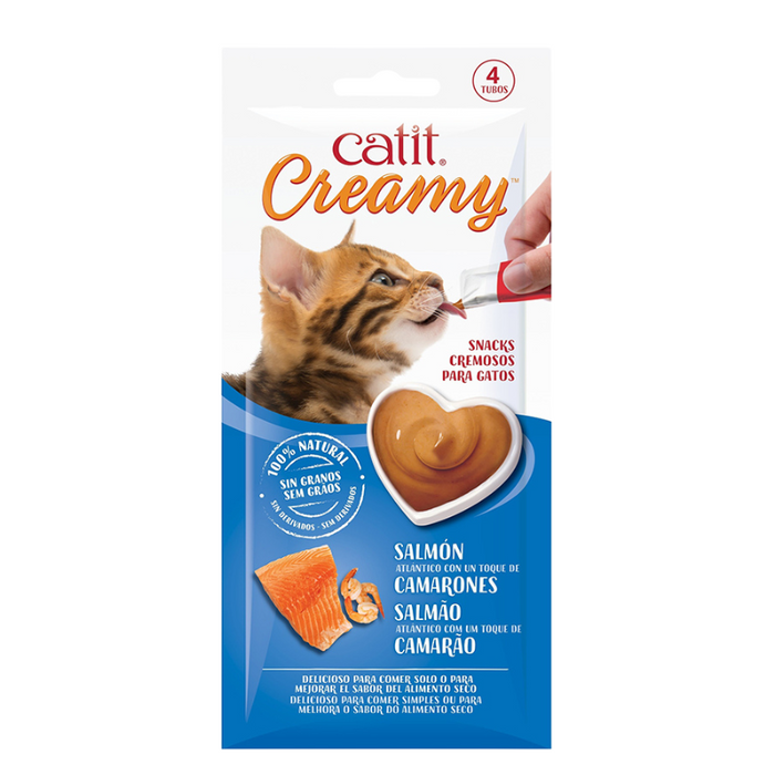 Alimento Para Gato Catit Creamy De Salmón