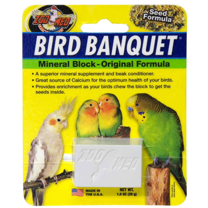 Bloque Mineral Original para Aves Zoo Med